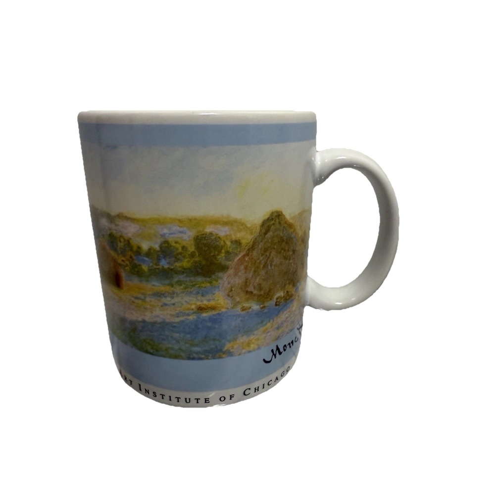 Vintage Monet The Art Institute Of Chicago Cup Mug 1993 Masterpiece Collection‎